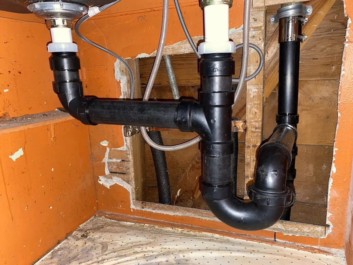 Professional Repiping Services equipment and tools on the job in Williamstown